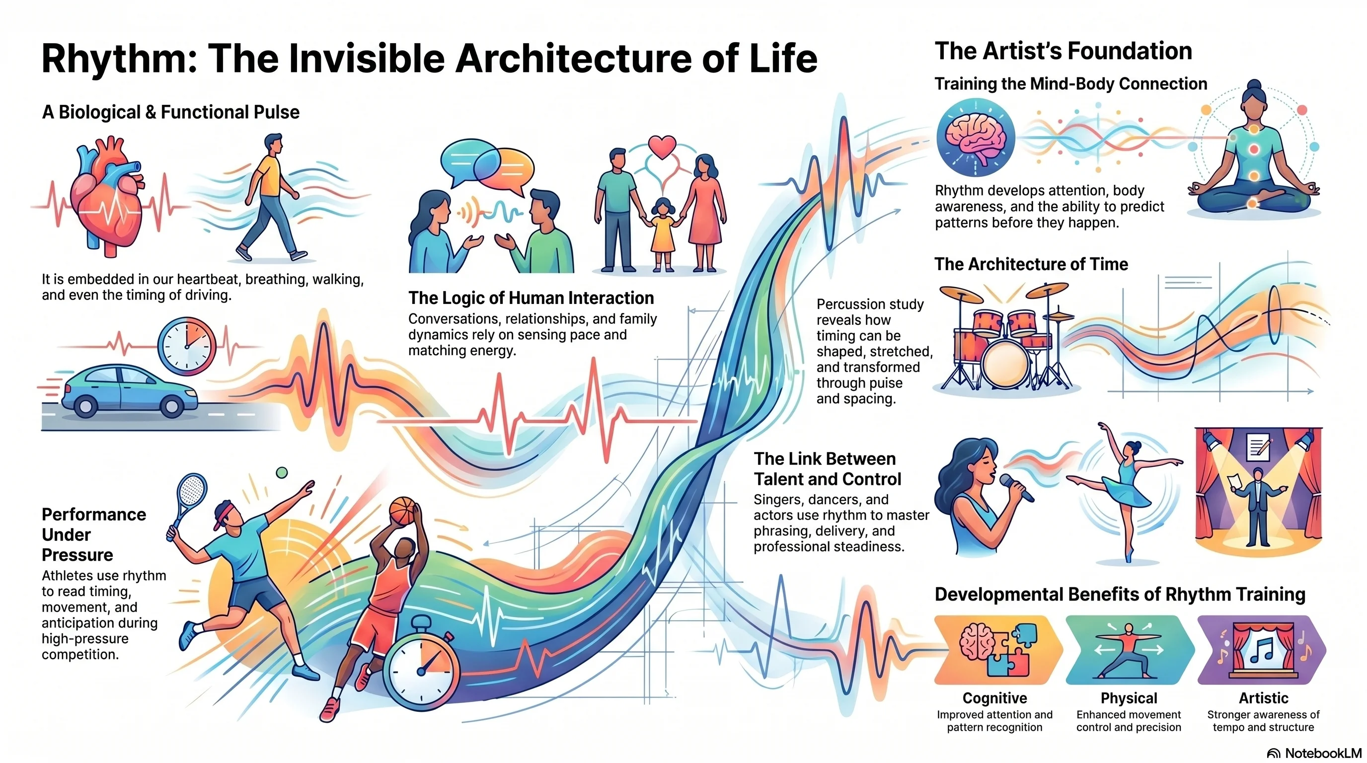 Rhythm - the Invisible Architecture of Life - infographic